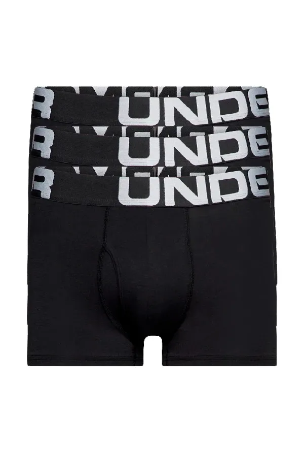 Under Armour Trunks 3-Pack Black