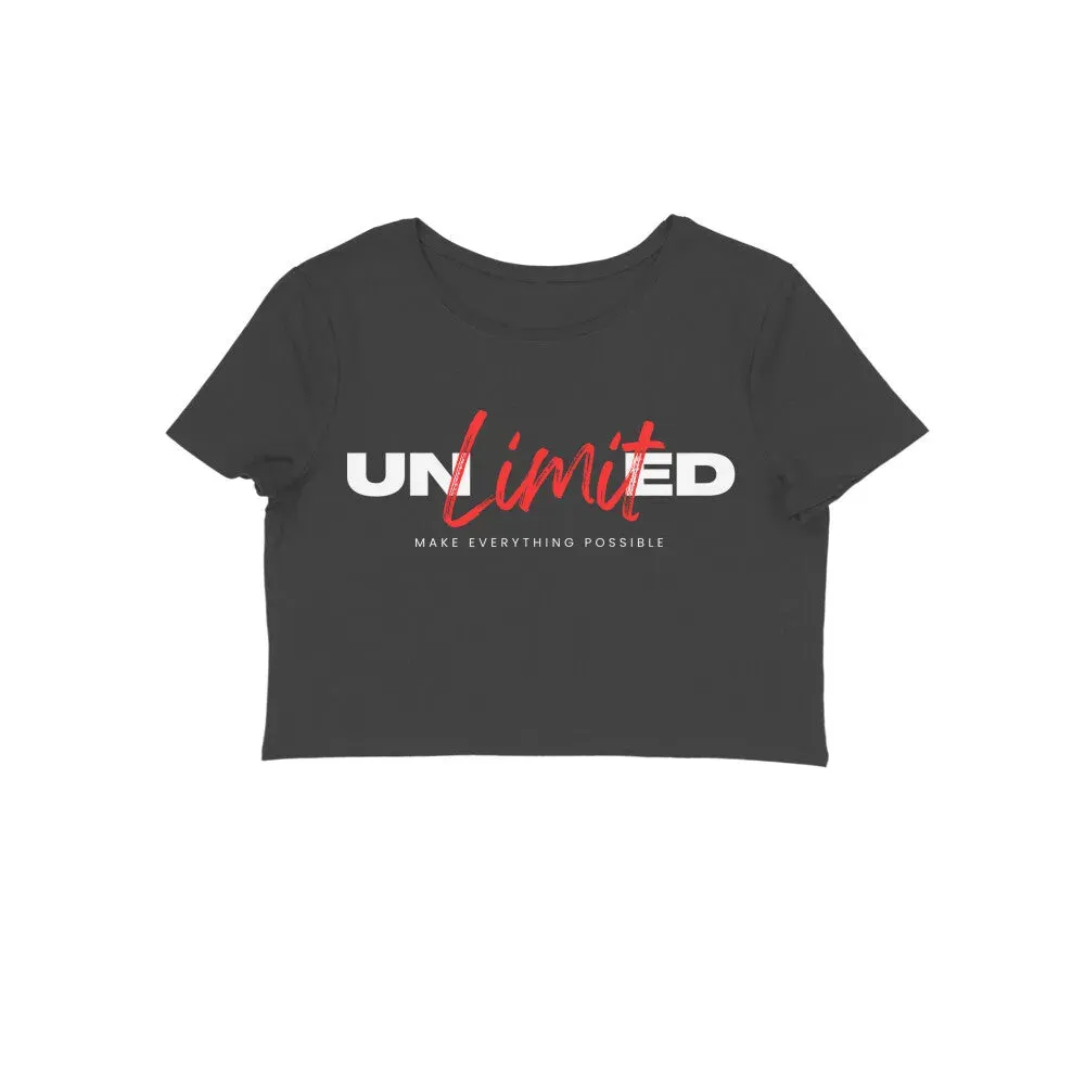 Unlimited Crop Top in Cotton for Women