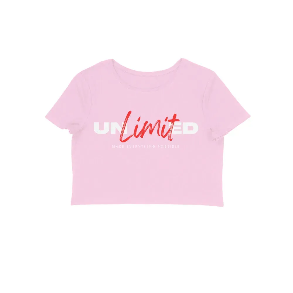 Unlimited Crop Top in Cotton for Women