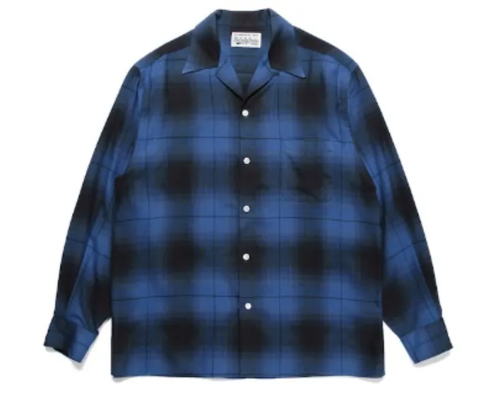 WACKO MARIA  |Other Plaid Patterns Street Style Long Sleeves Shirts