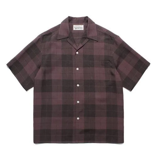 WACKO MARIA  |Other Plaid Patterns Street Style Short Sleeves Shirts