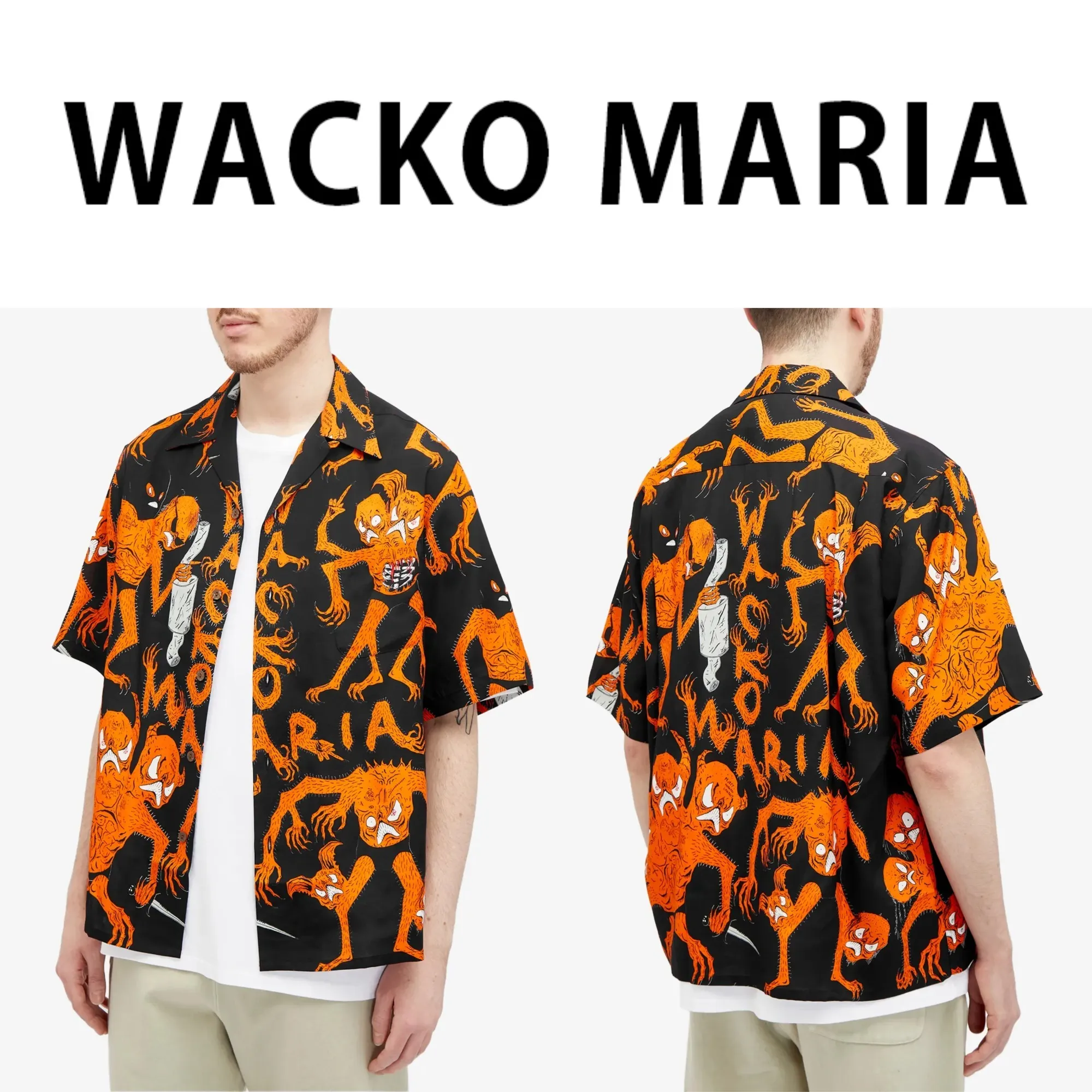 WACKO MARIA  |Unisex Short Sleeves Shirts