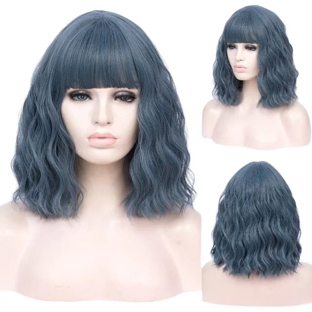 Wig Queen Cleo (Navy Blue)