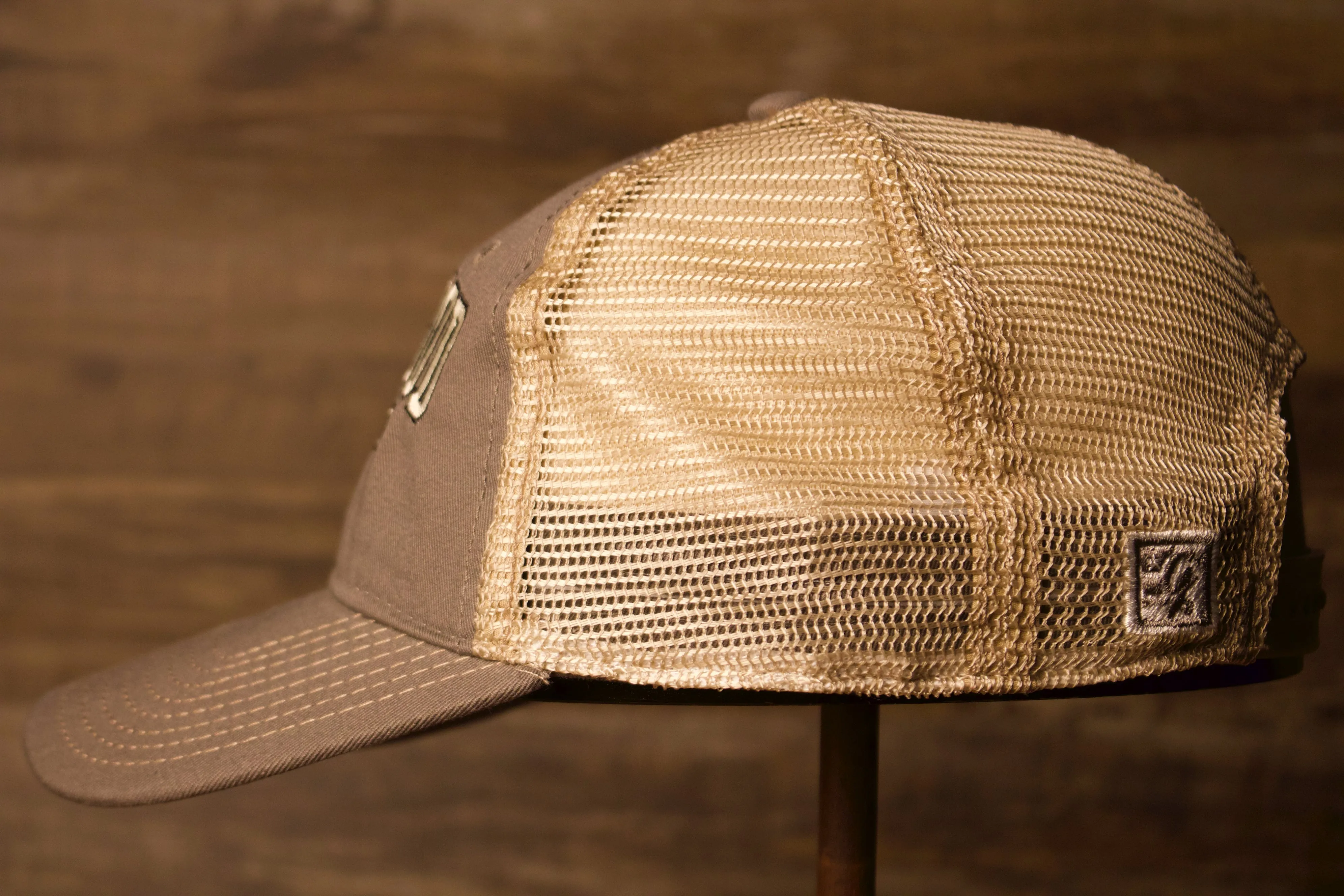 Wildwood New Jersey Charcoal / Khaki Mesh-Back Trucker Hat