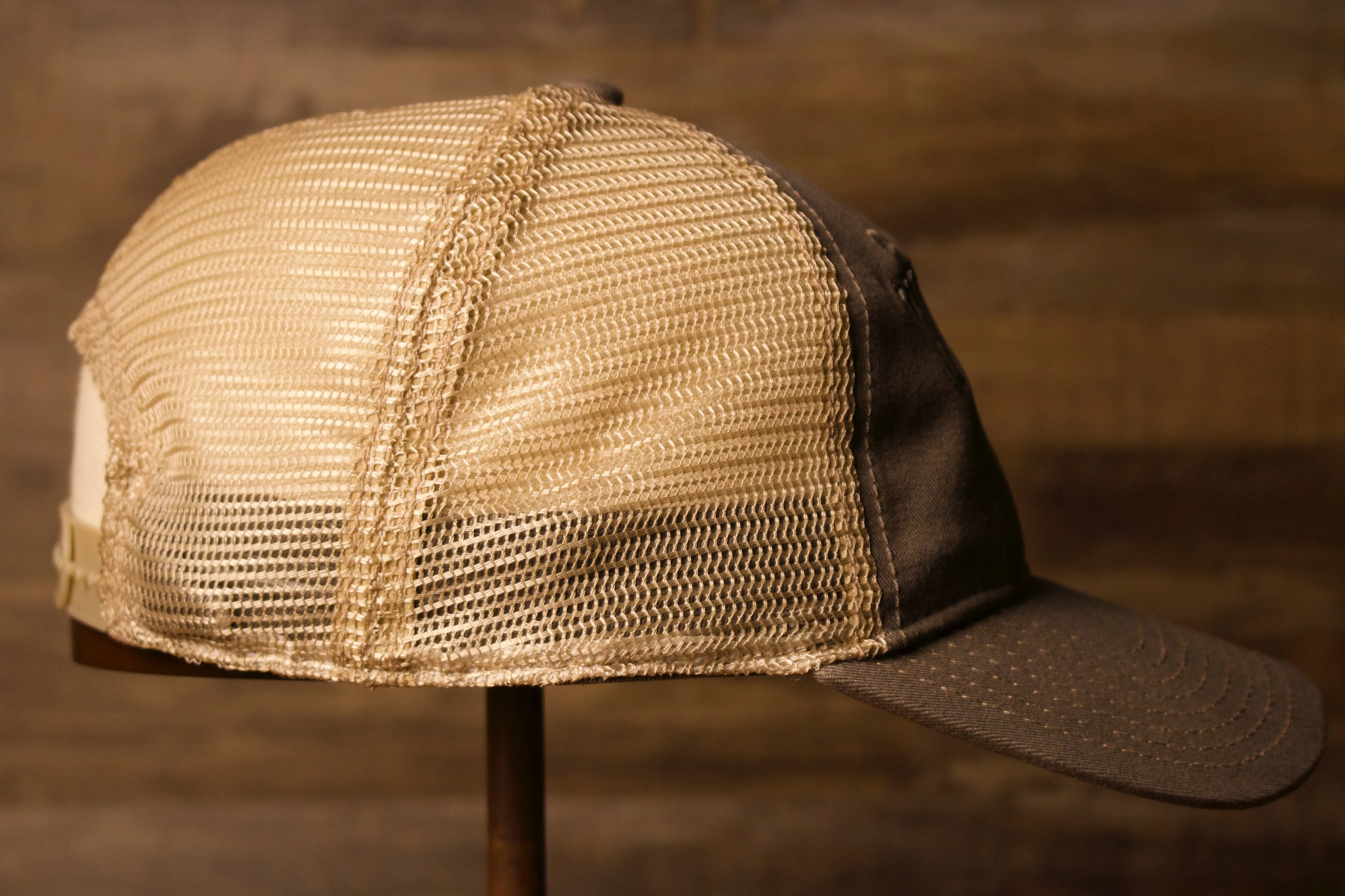 Wildwood New Jersey Charcoal / Khaki Mesh-Back Trucker Hat