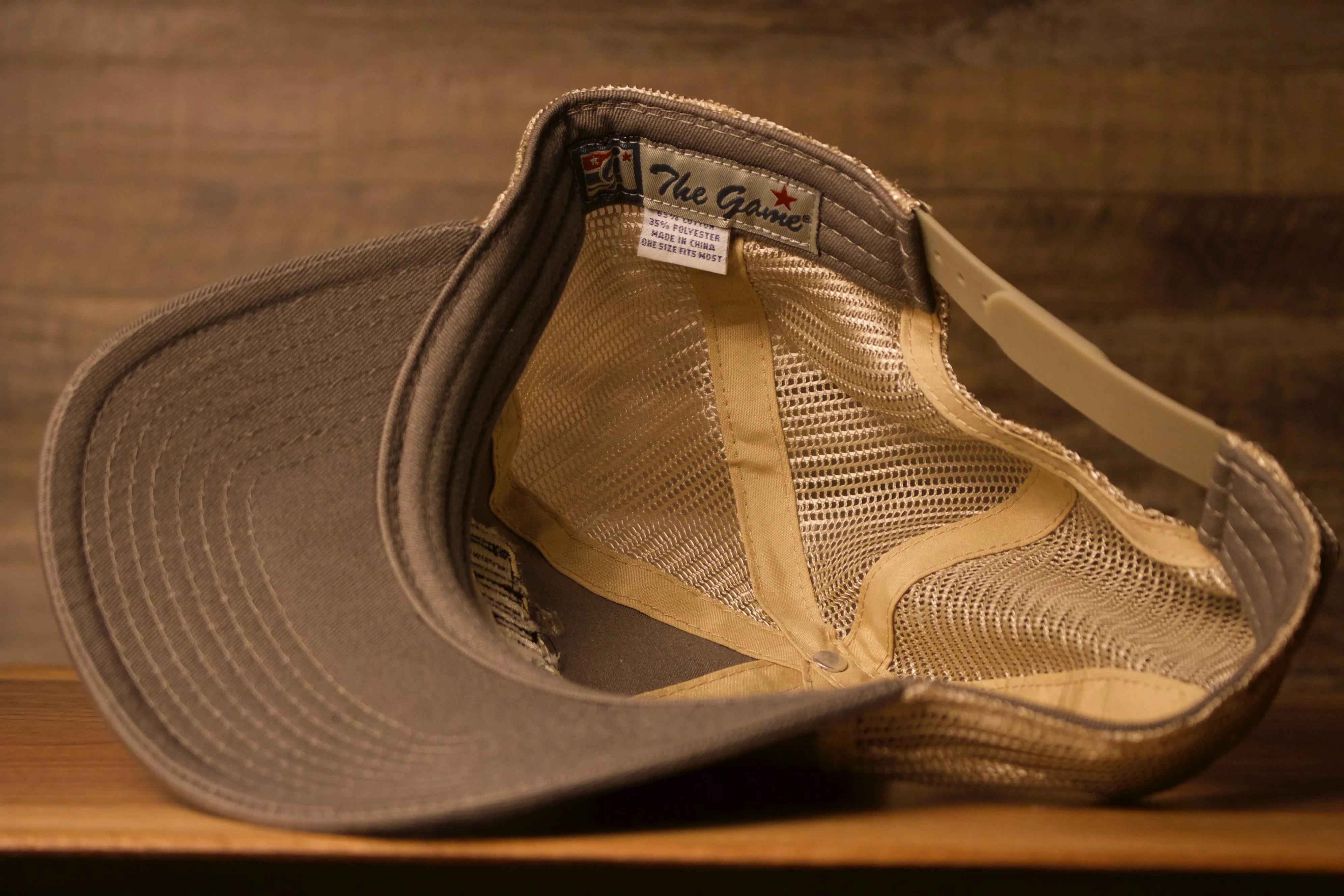 Wildwood New Jersey Charcoal / Khaki Mesh-Back Trucker Hat