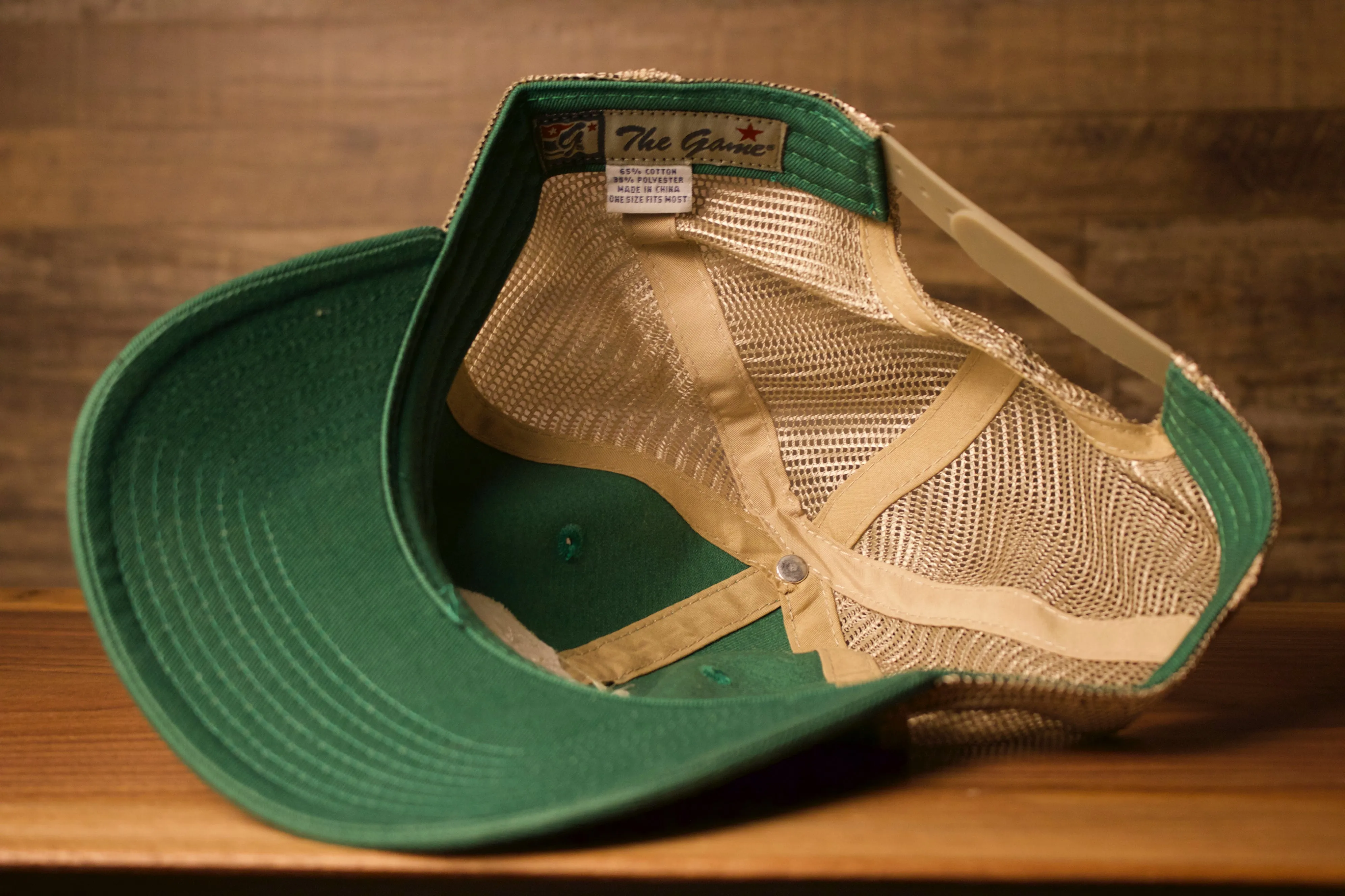 Wildwood New Jersey Kelly Green / Khaki Mesh-Back Trucker Hat