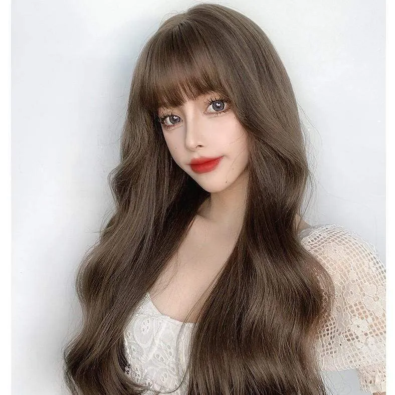 Women's Deep Wave Long Synthetics Hair Wig