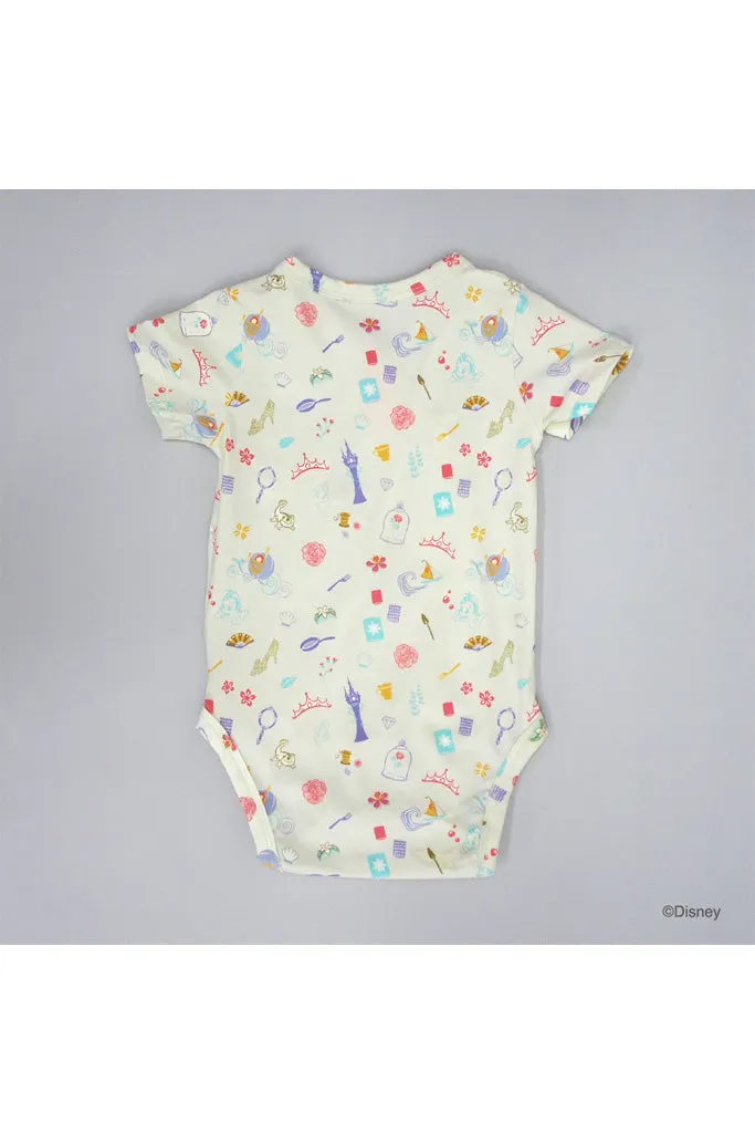 Wrap Onesie - Cream Princess Icons