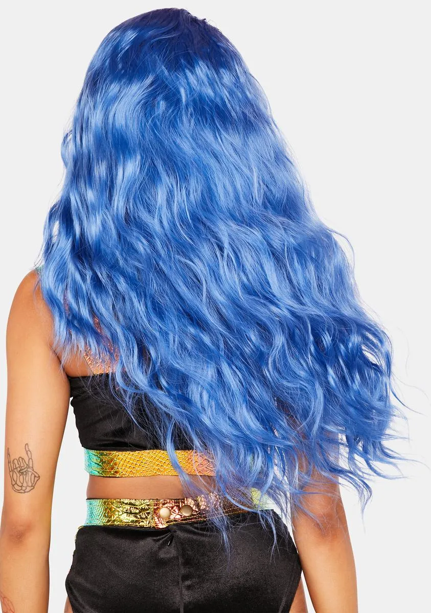 Xtina Blue Wig-